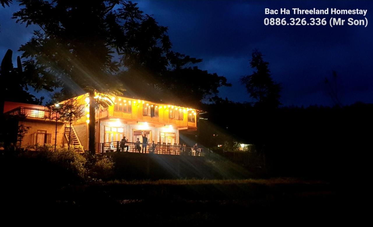 Bac Ha Threeland Homestay Ngoại thất bức ảnh
